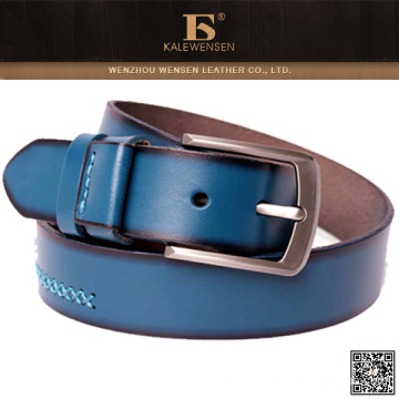 Factory supply custom made wholesale leather belts 2015